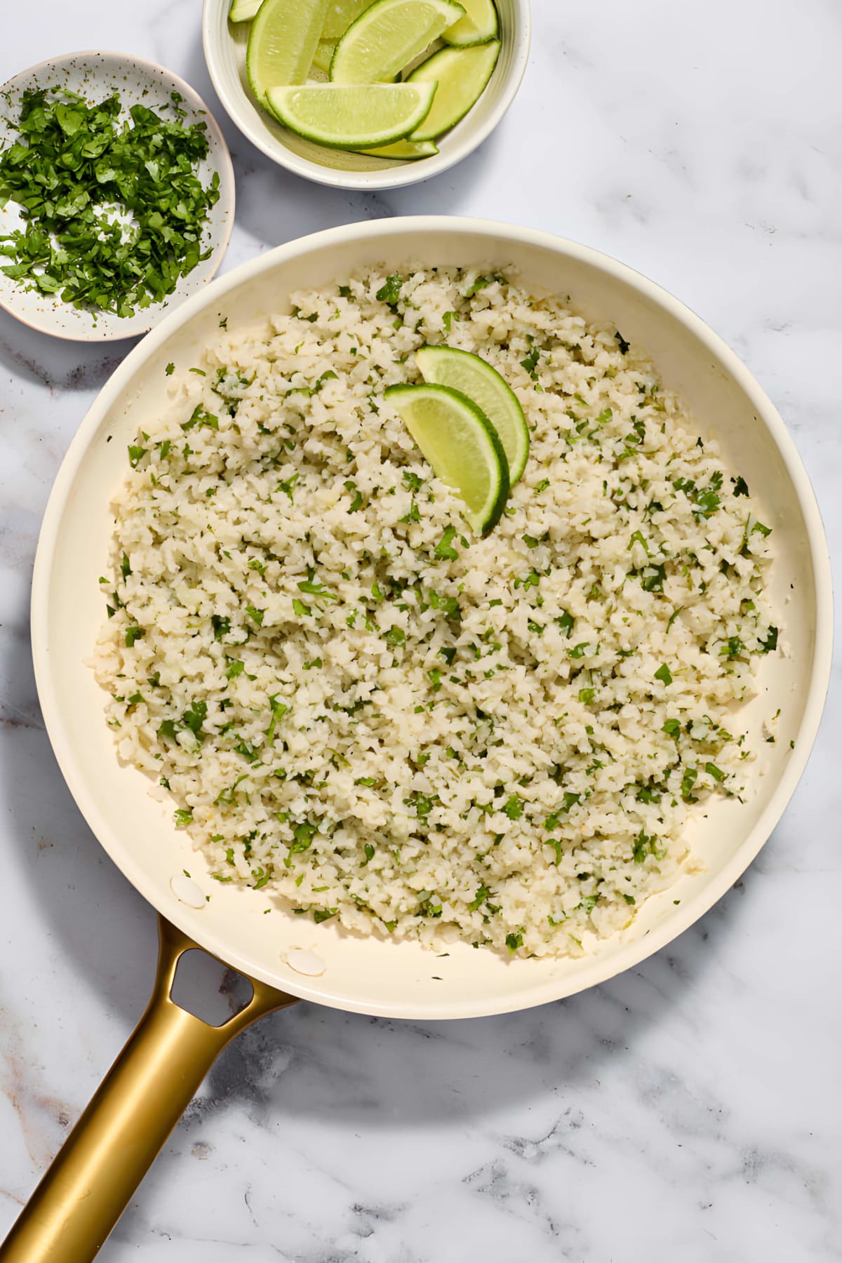 Cilantro Lime Cauliflower Rice