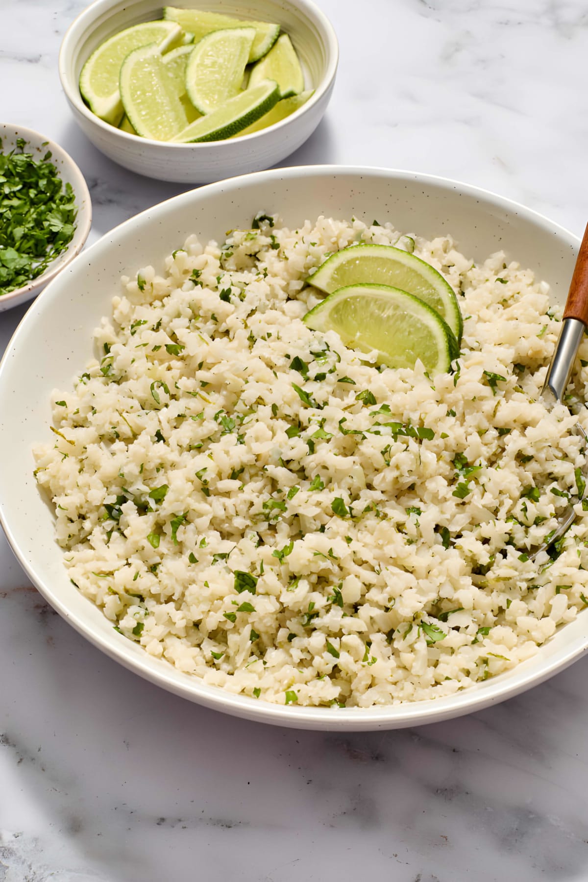 Cilantro Lime Cauliflower Rice