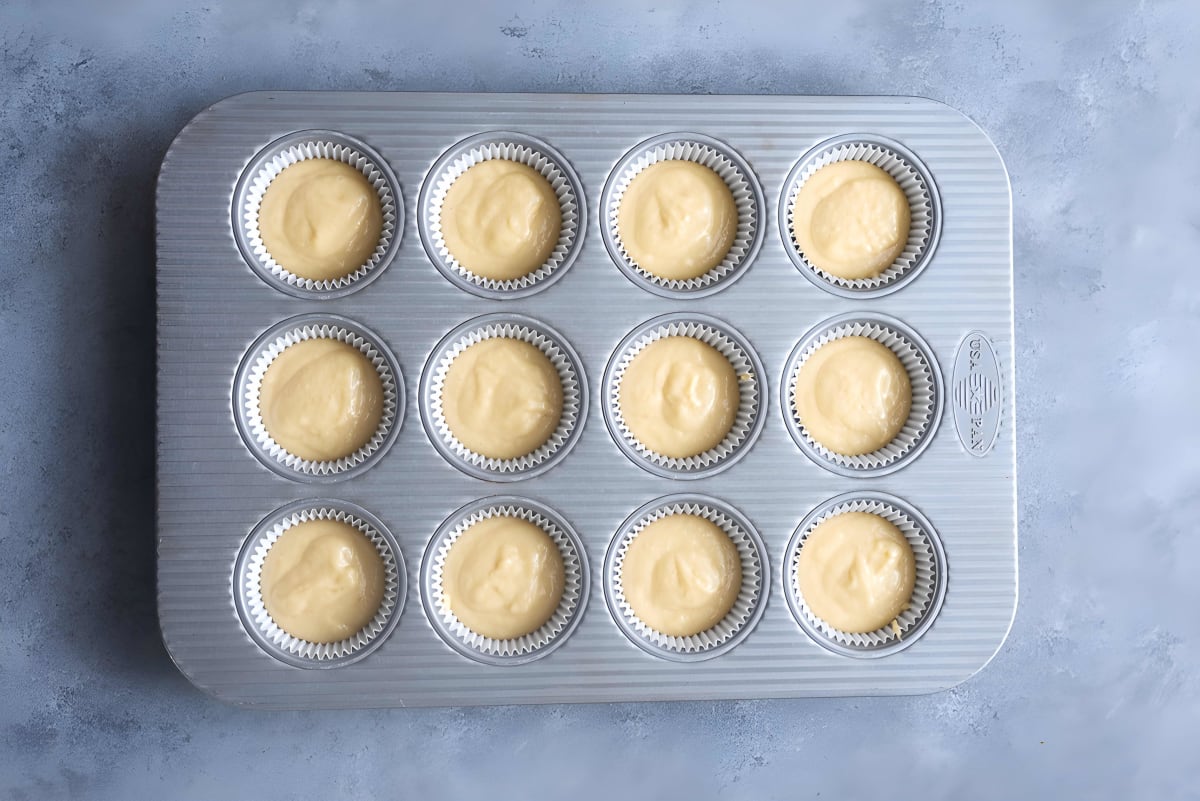 Fruit Tart Vanilla Cupcakes