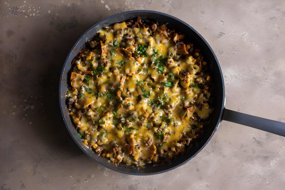 Ground Beef Enchilada Casserole
