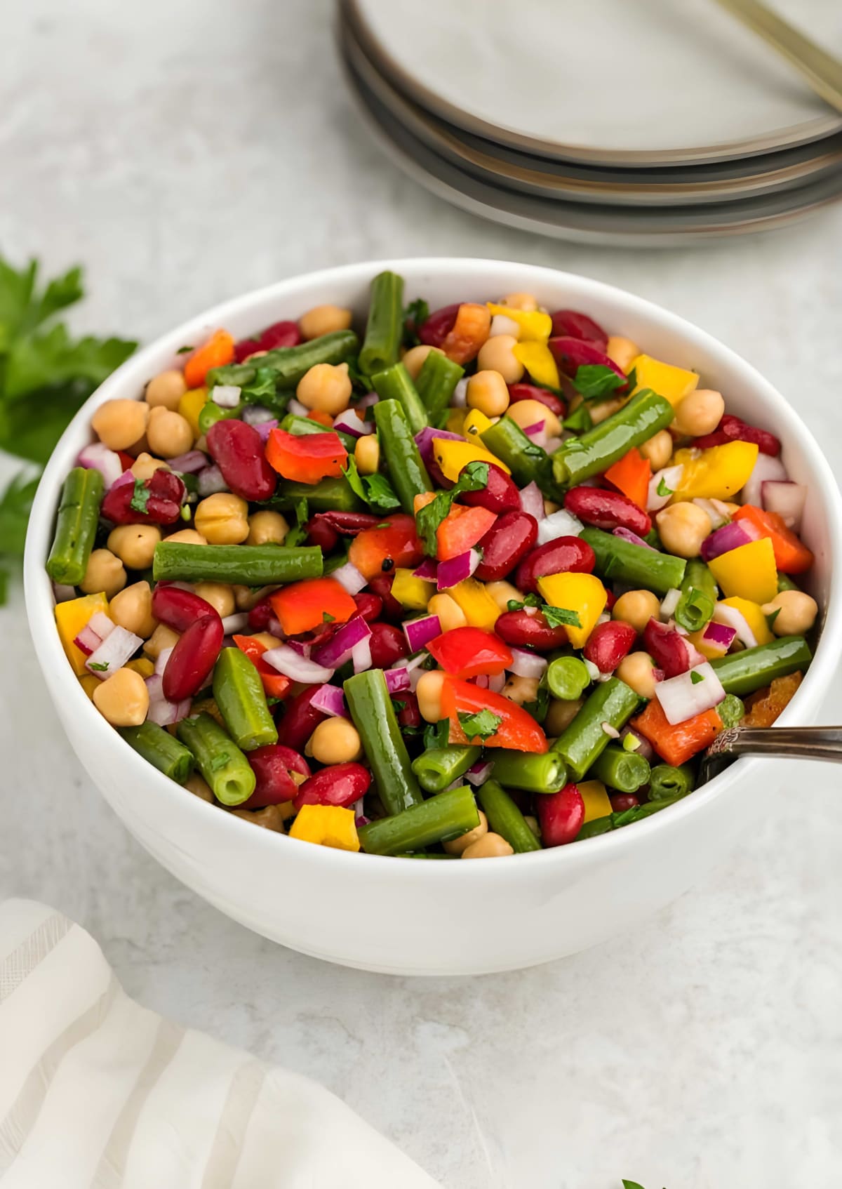 Easy Three Bean Salad Recipe