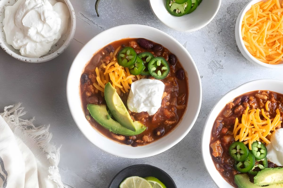 Ground Chicken Chili