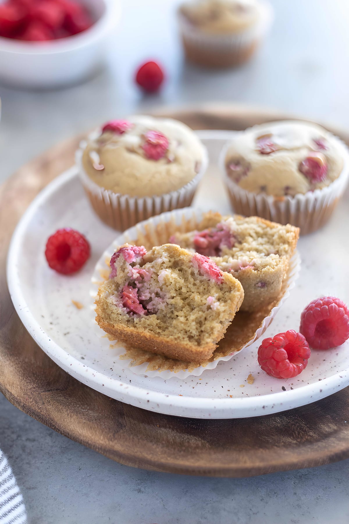 Gluten-Free Raspberry Muffins