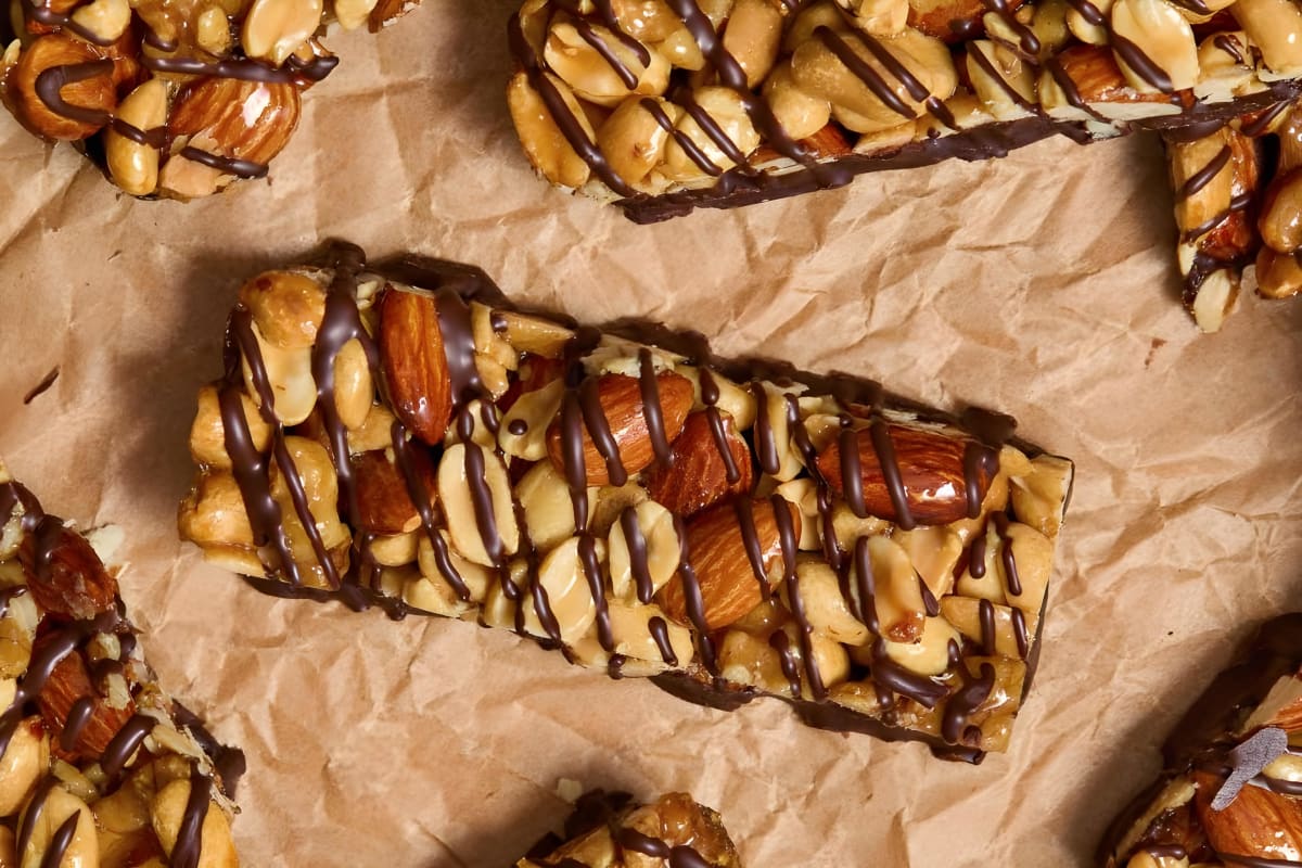 Homemade Kind Nut Bars