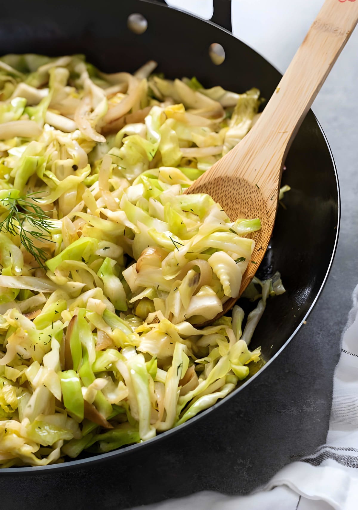 Simple Sautéed Cabbage