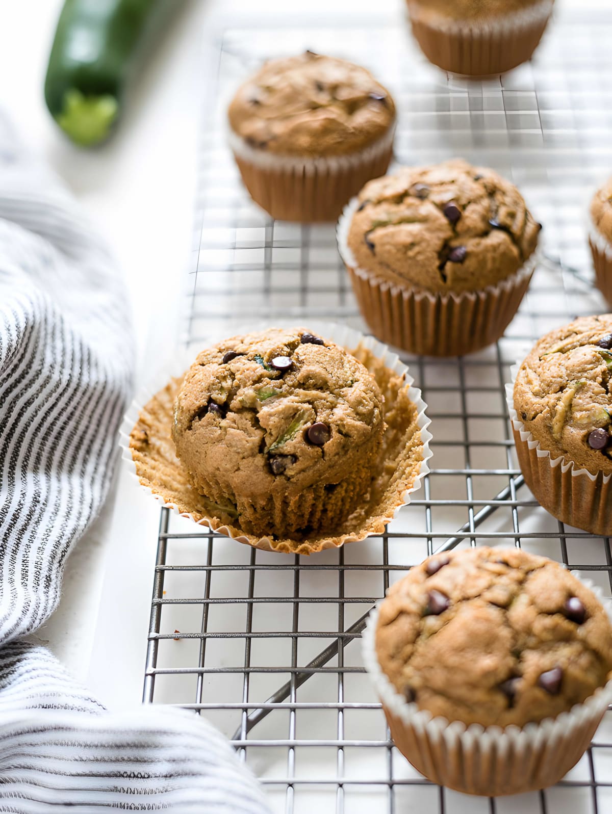 Healthy Zucchini Muffins