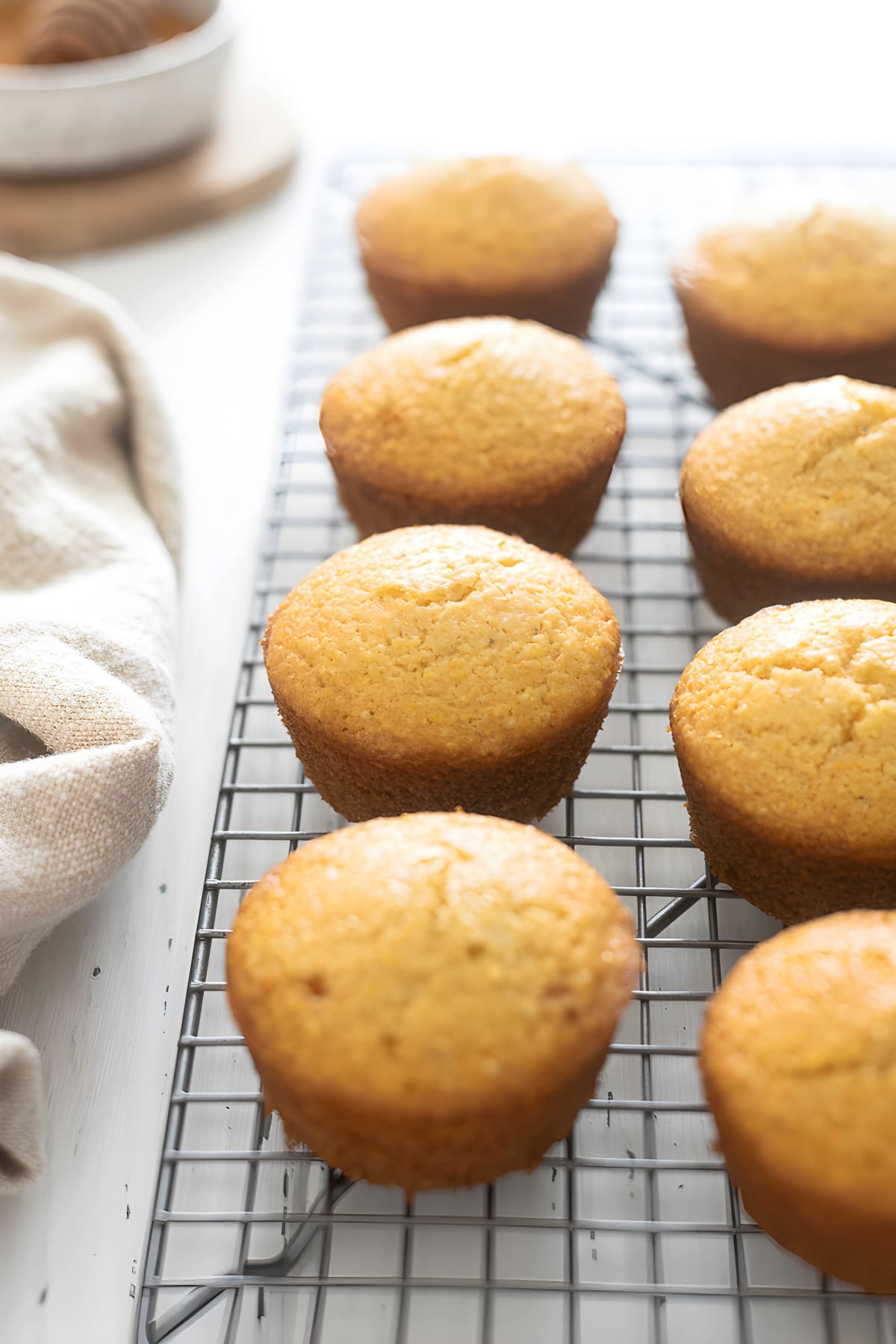 Honey Cornbread Muffins Recipe