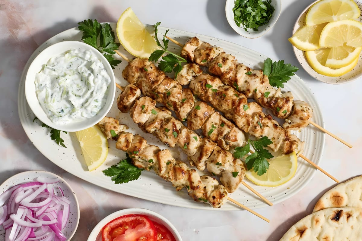 Greek Chicken Souvlaki