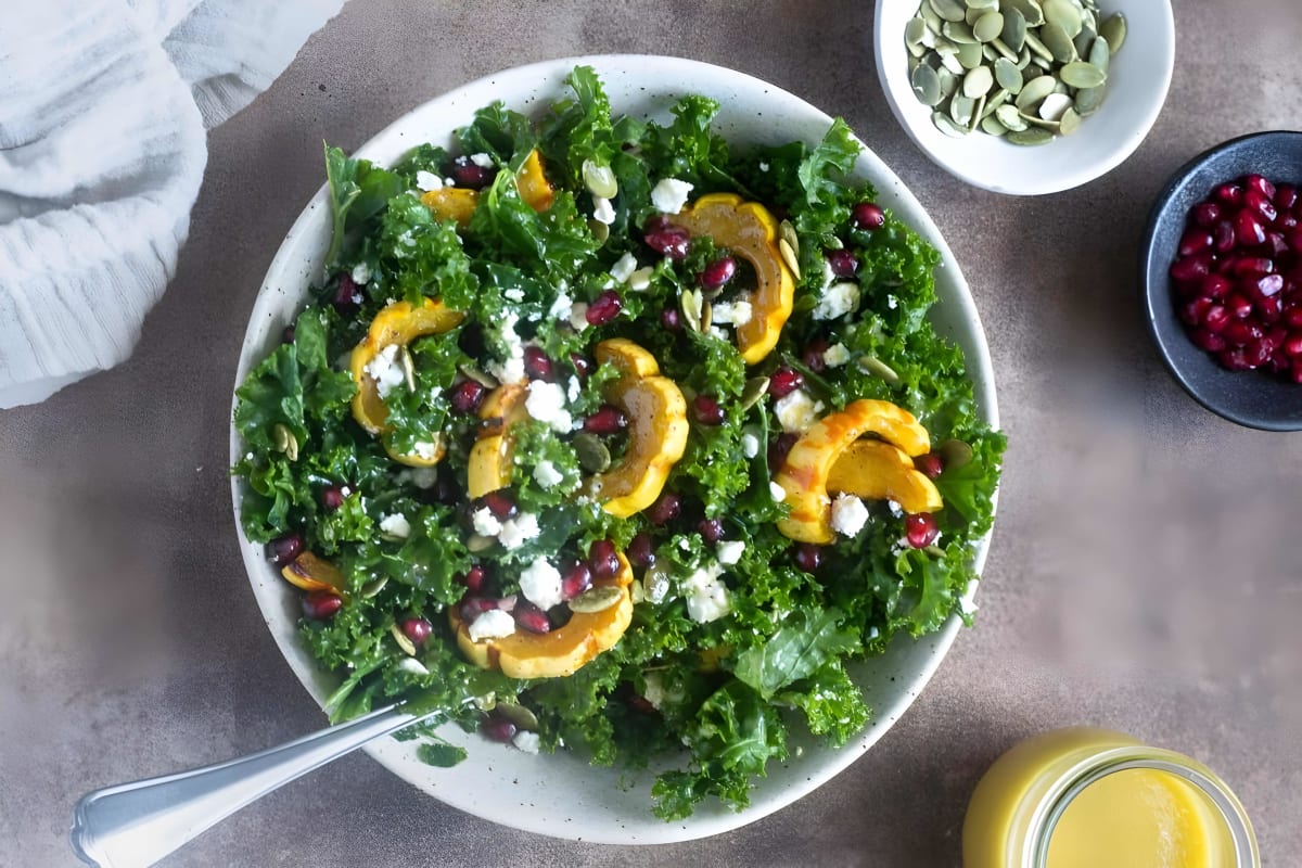 Roasted Delicata Squash Salad
