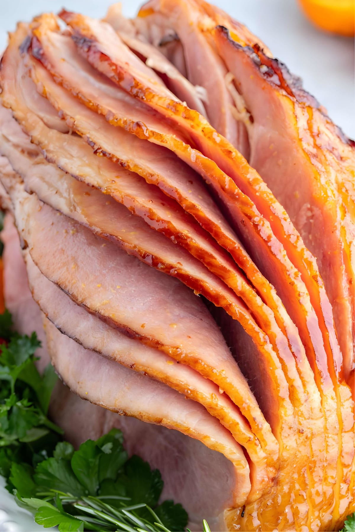 Slow Cooker Ham with Maple Glaze