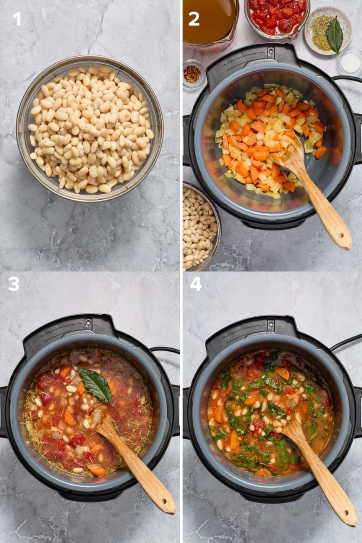 Instant Pot White Bean Stew