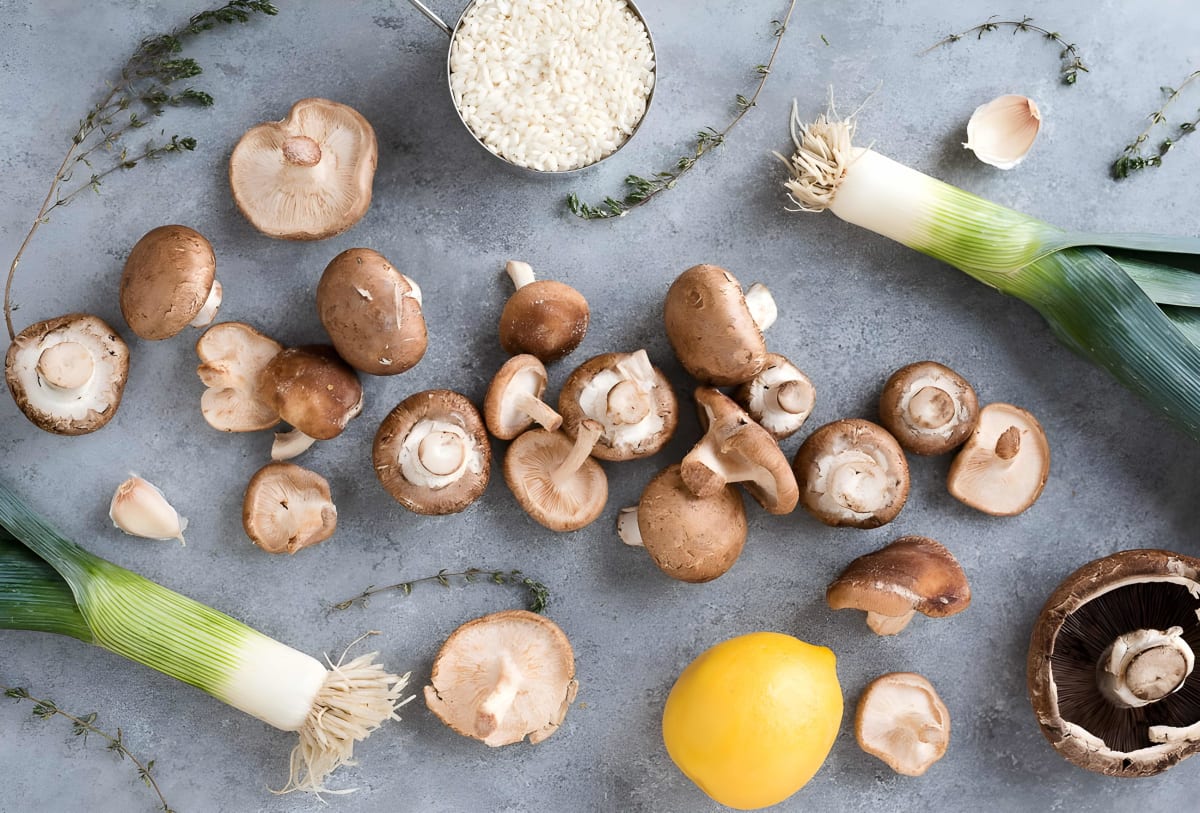 Instant Pot Mushroom Risotto