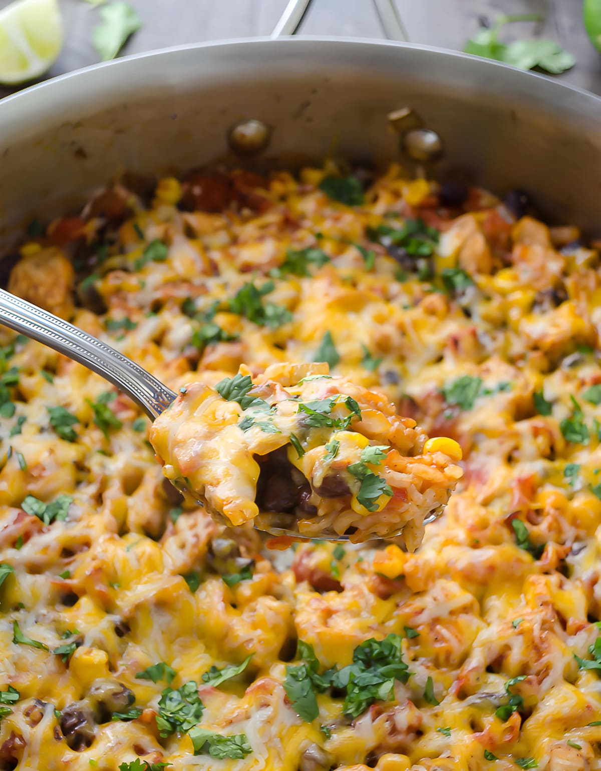 One Pot Mexican Rice Casserole