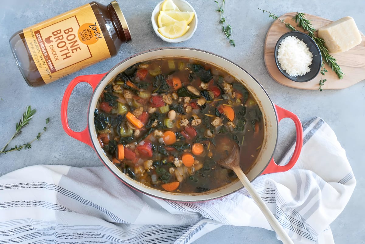 Italian Sausage Kale Soup
