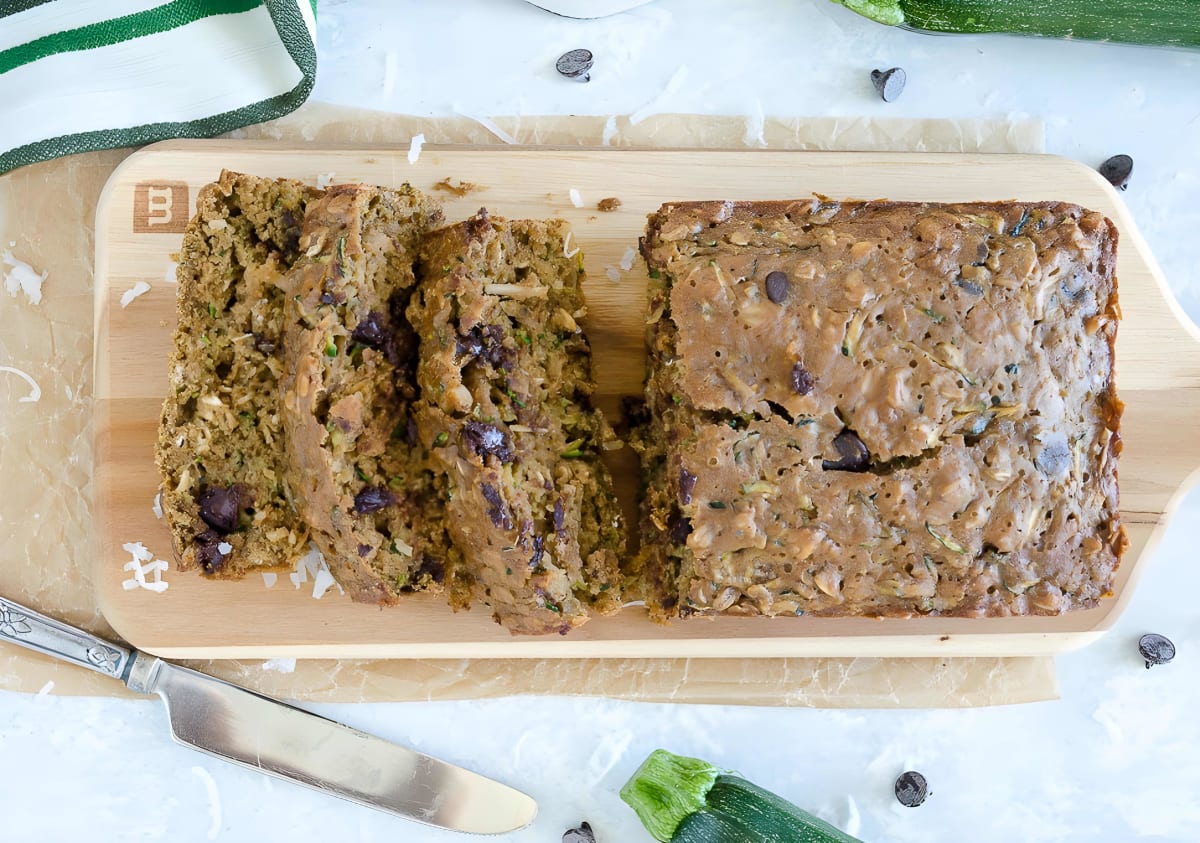 Zucchini Chocolate Chip Bread