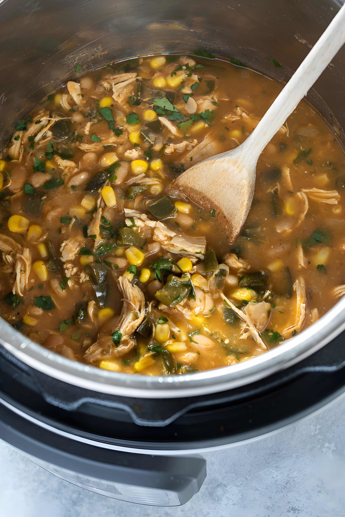 Instant Pot White Chicken Chili