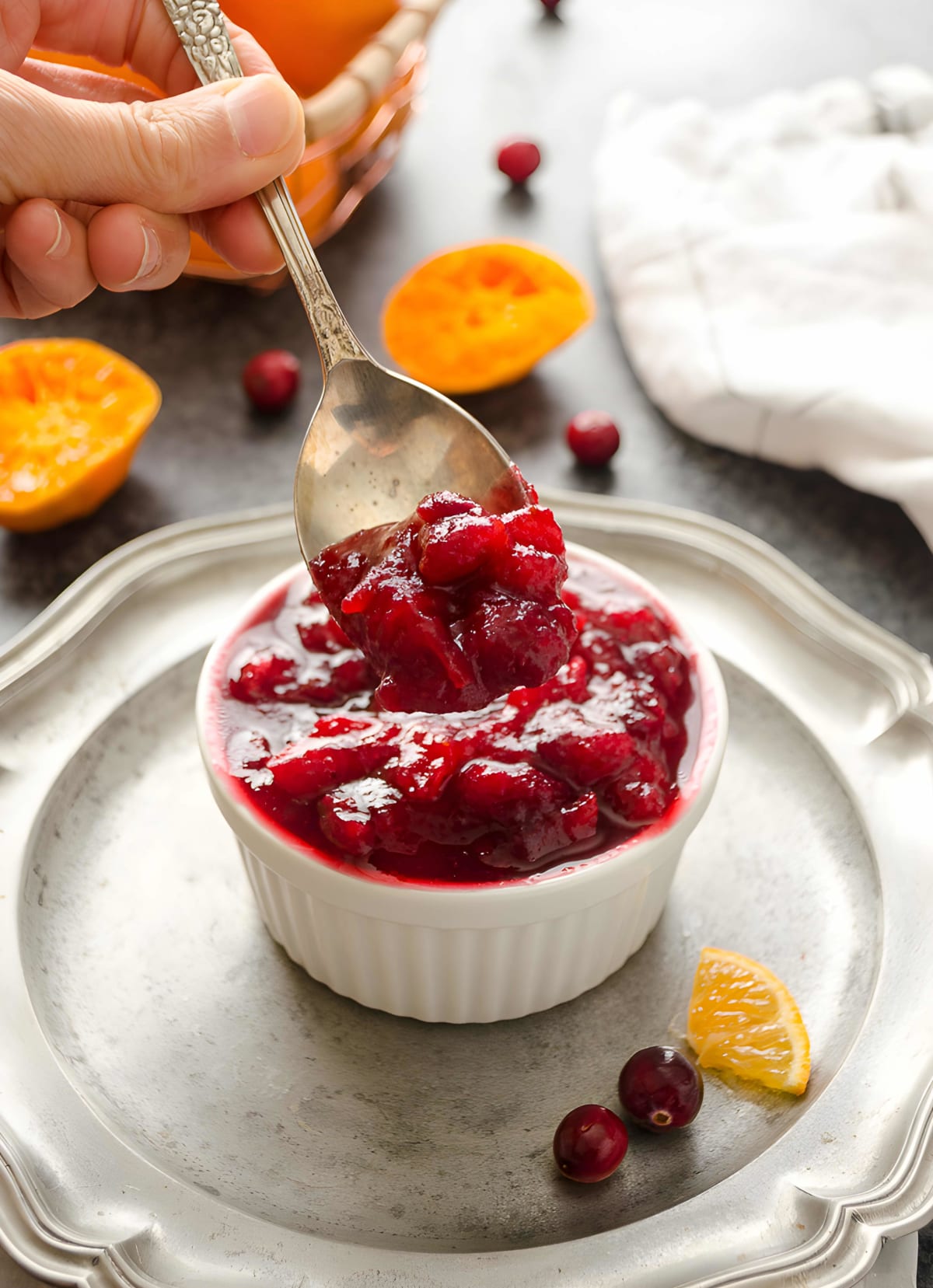 Fresh Cranberry Orange Sauce