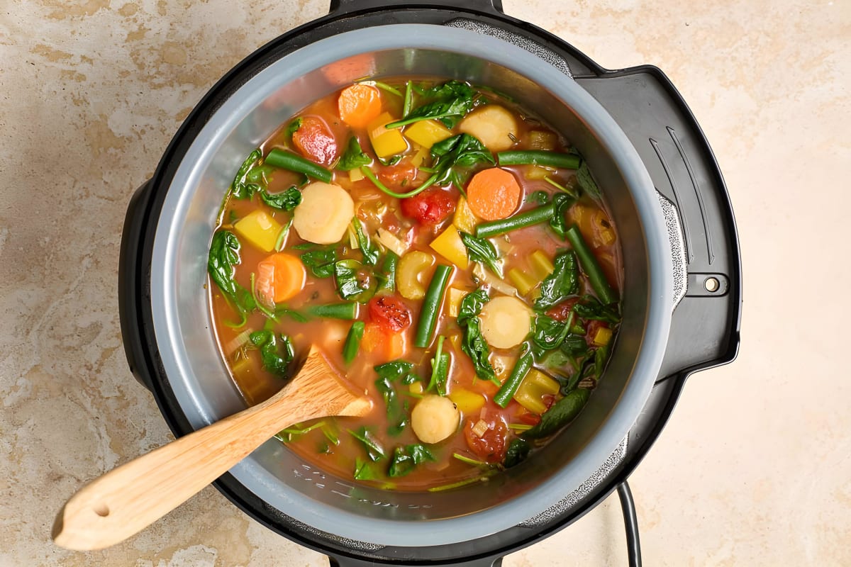 Instant Pot Vegetable Soup