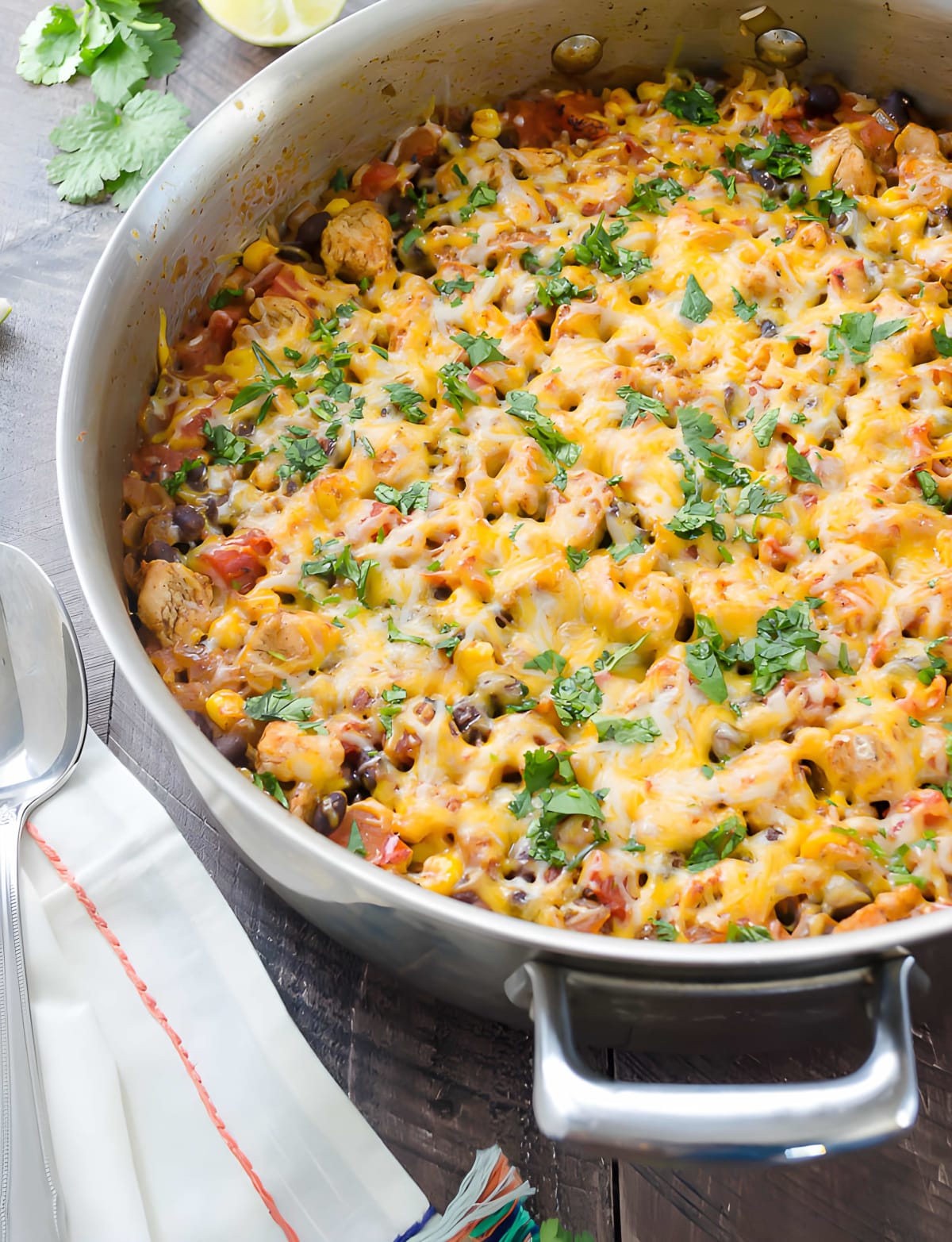 One Pot Mexican Rice Casserole