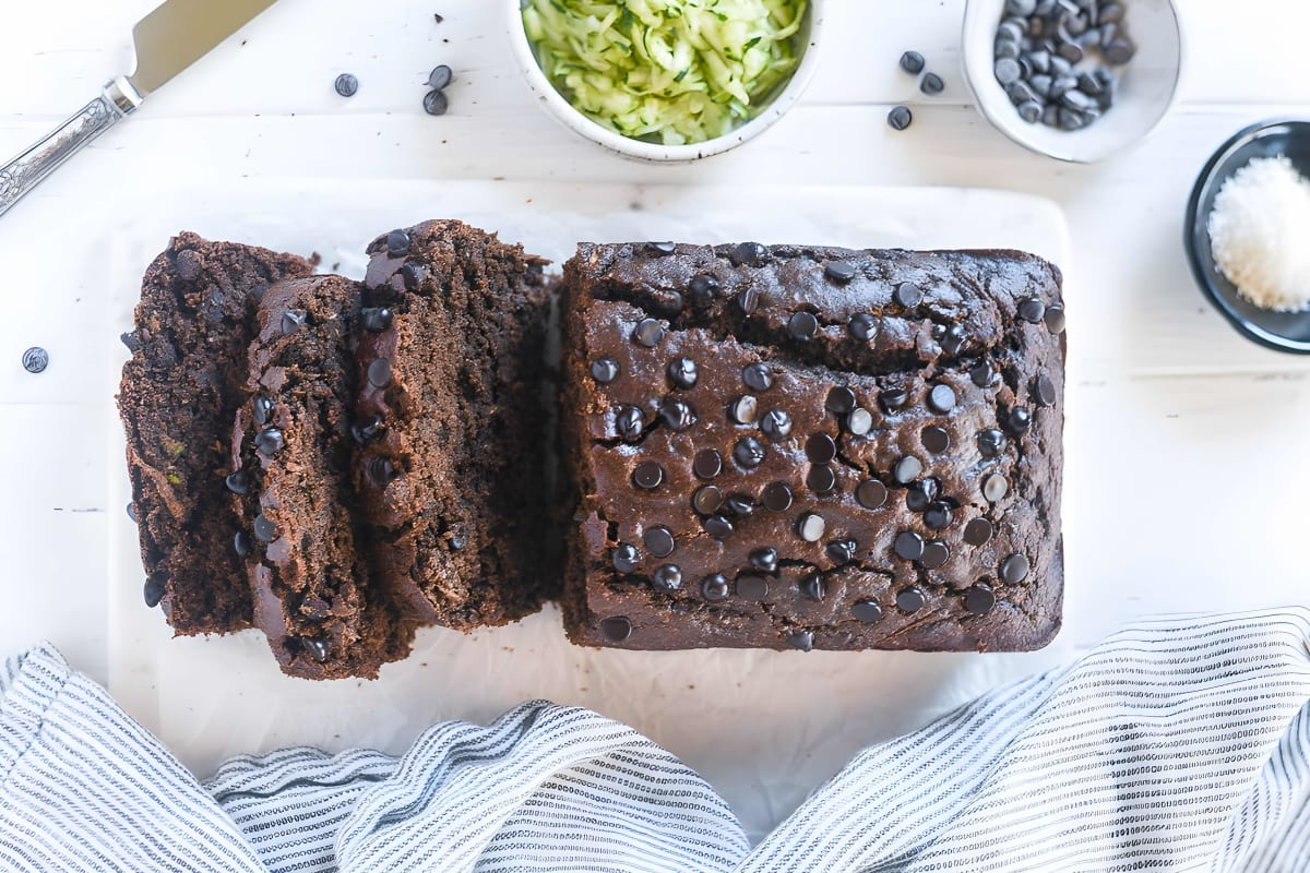 Double Chocolate Zucchini Bread