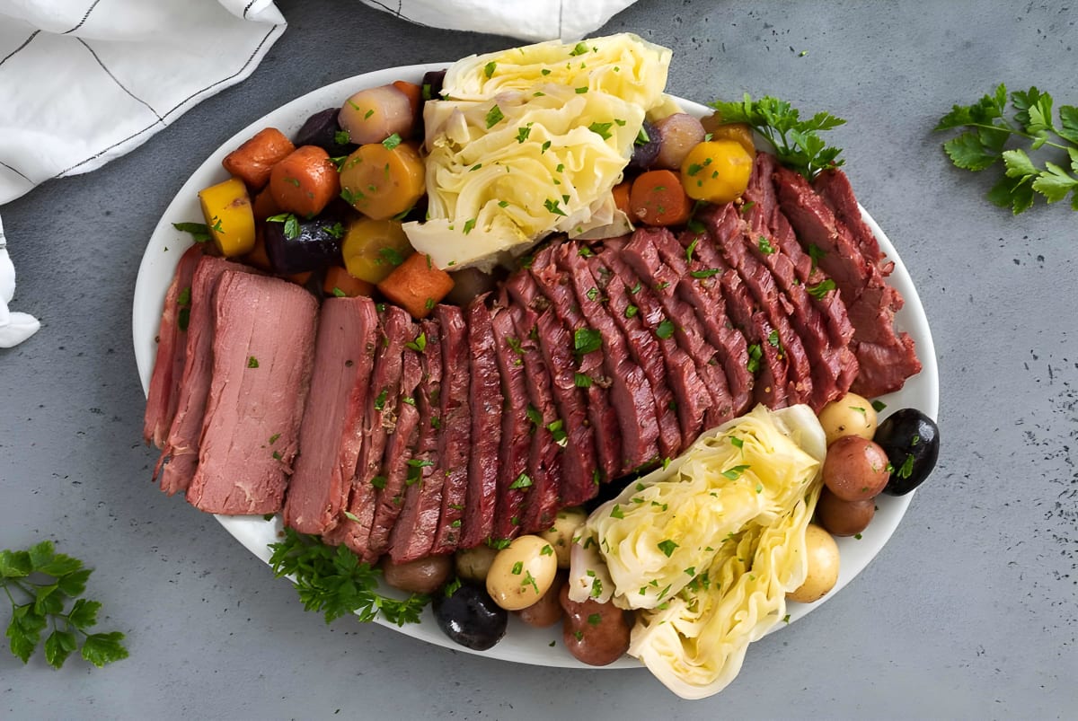 Corned Beef and Cabbage (Crock Pot or Instant Pot!)