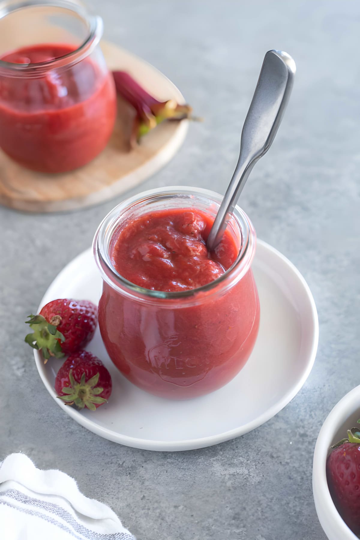Small Batch Strawberry Rhubarb Jam