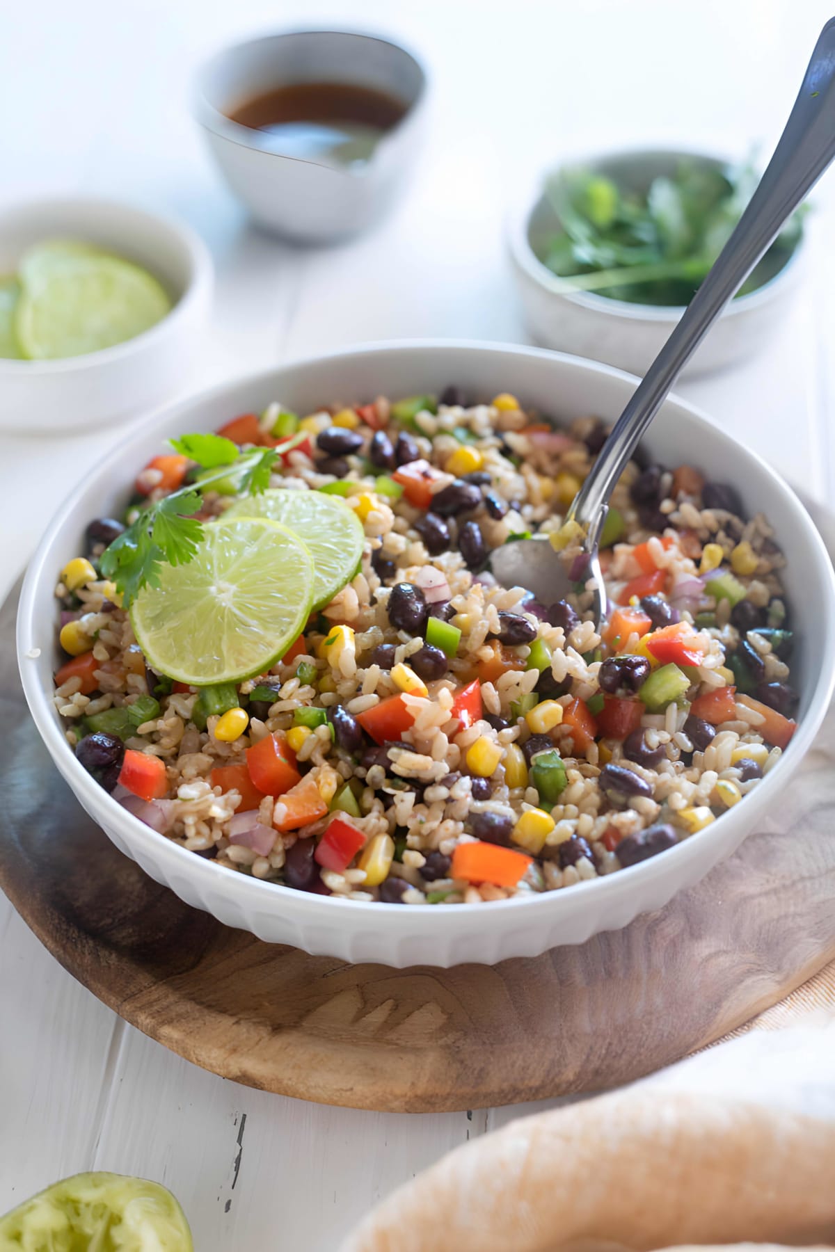 Southwest Brown Rice Salad
