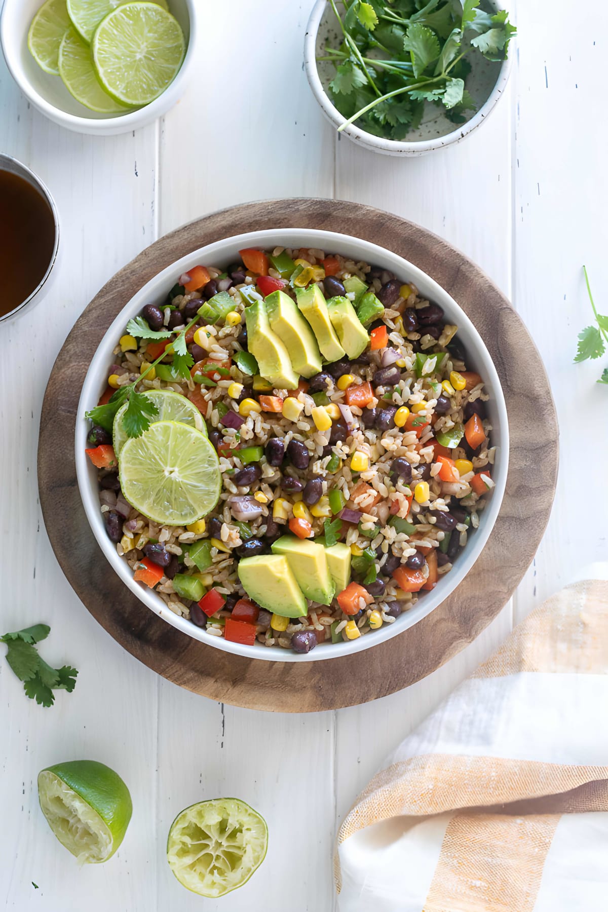 Southwest Brown Rice Salad