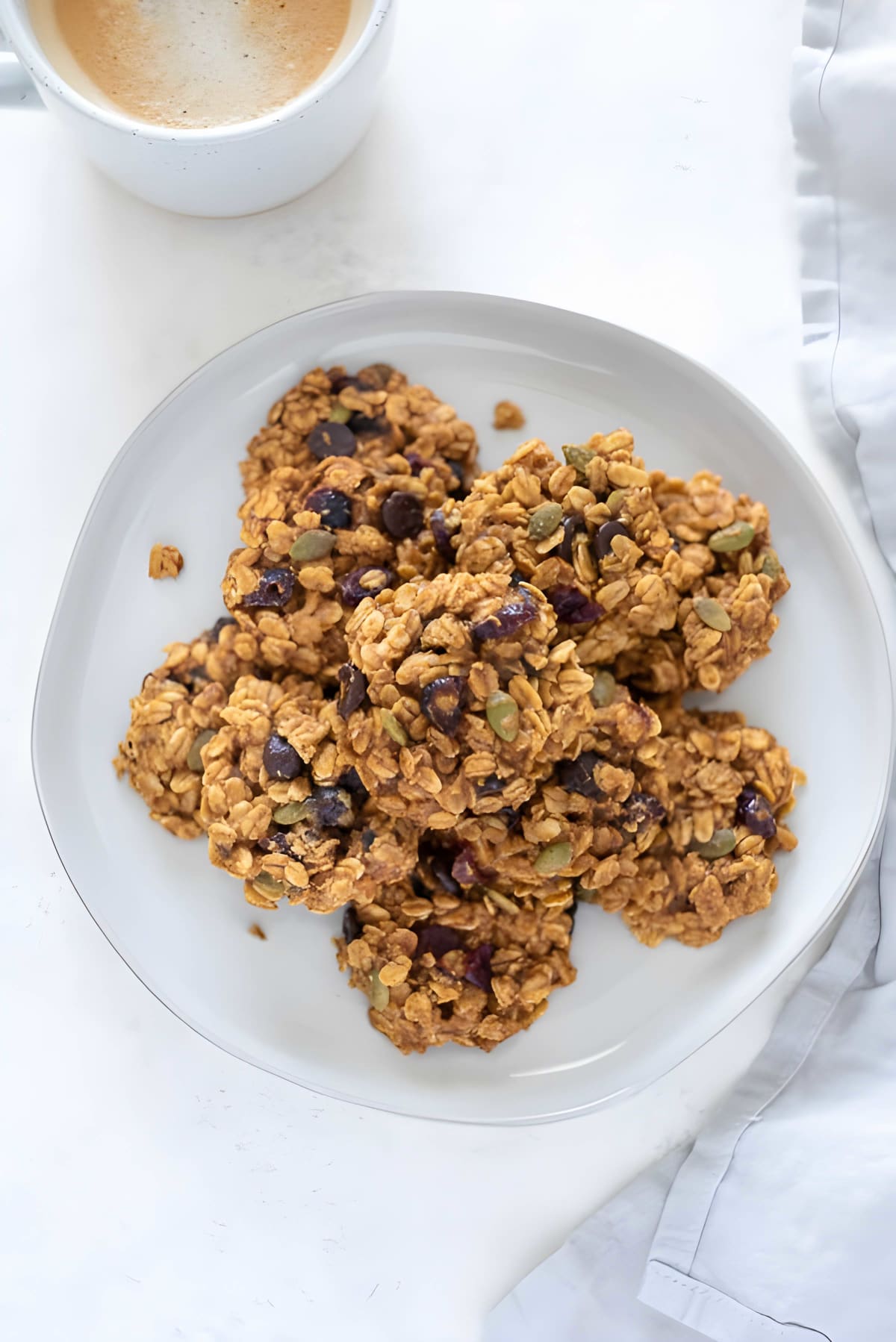 Pumpkin Breakfast Cookies