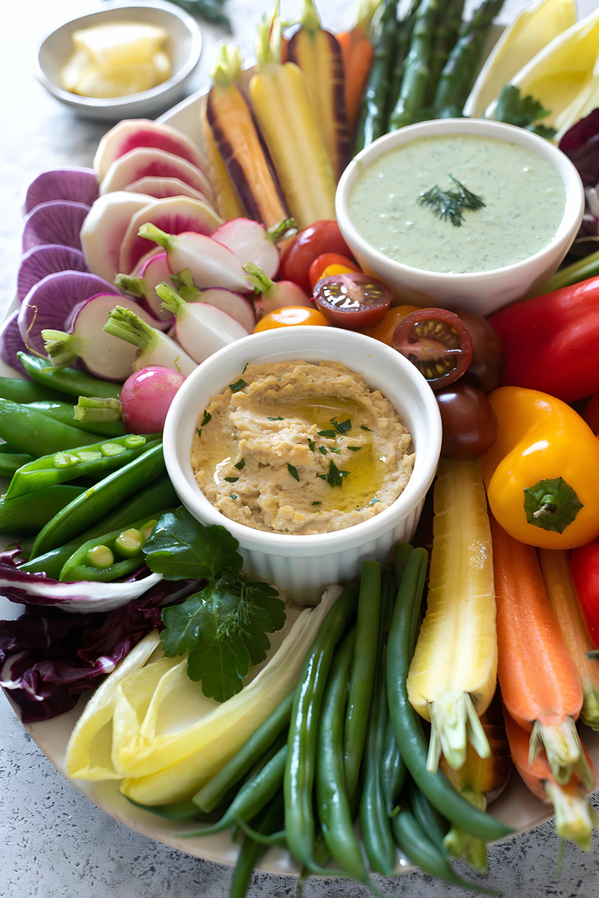 Easy Crudités Platter