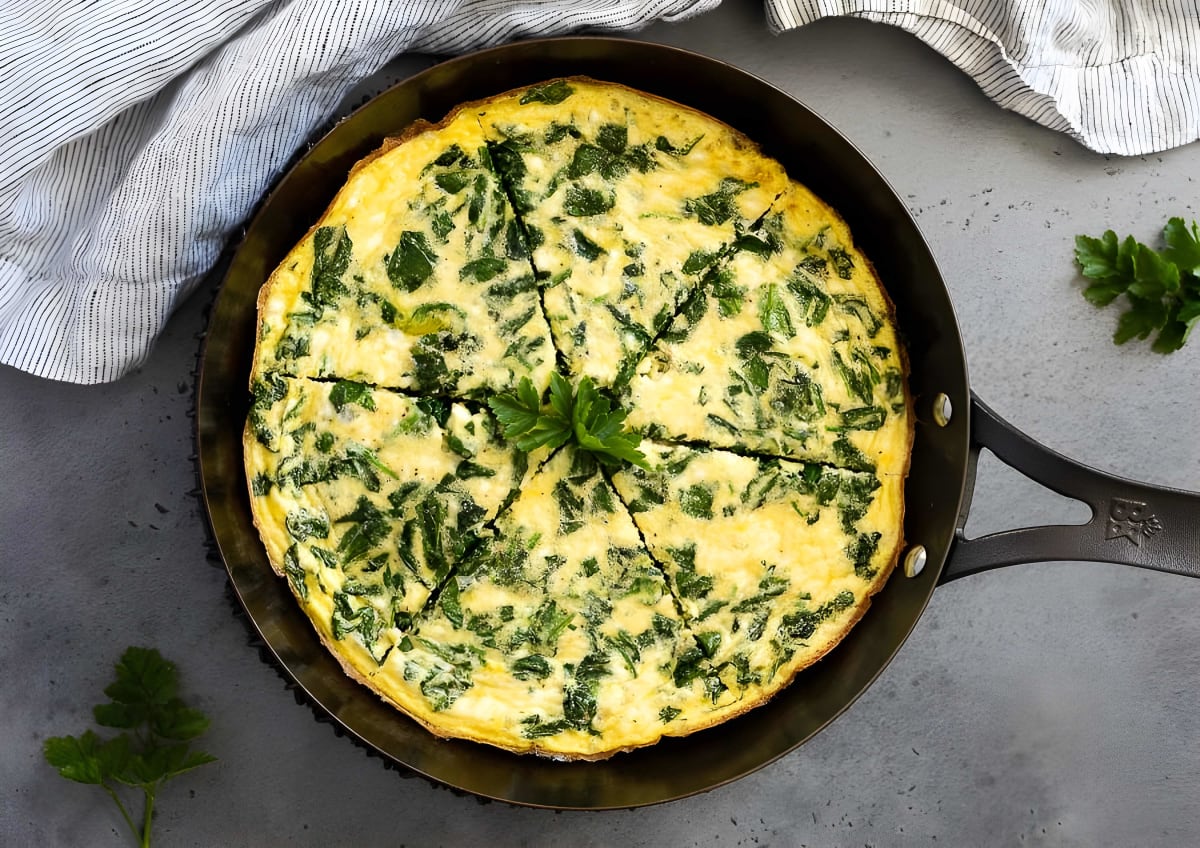 Spinach Frittata Recipe
