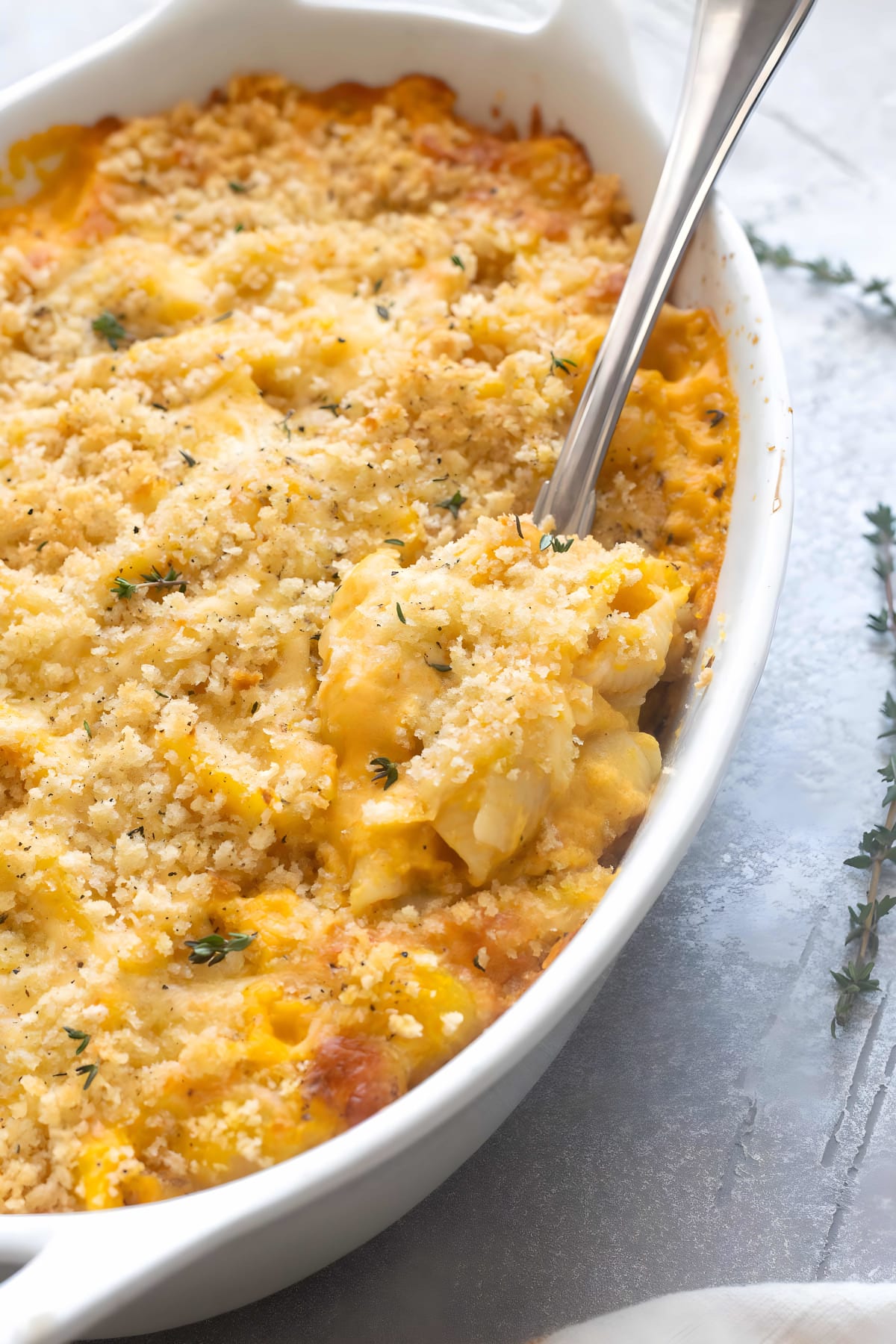 Butternut Squash Mac and Cheese