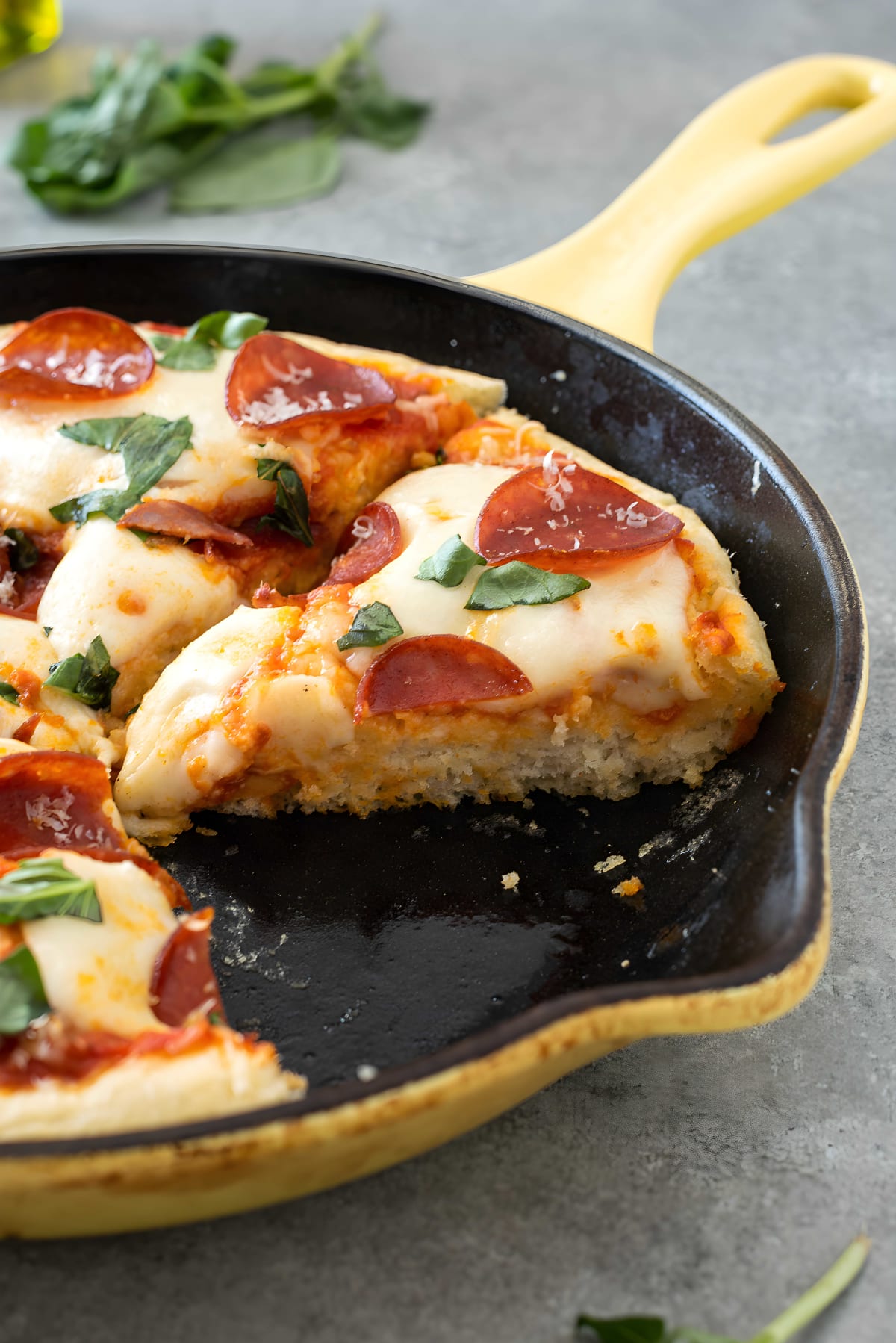 One Hour Focaccia Bread Pizza