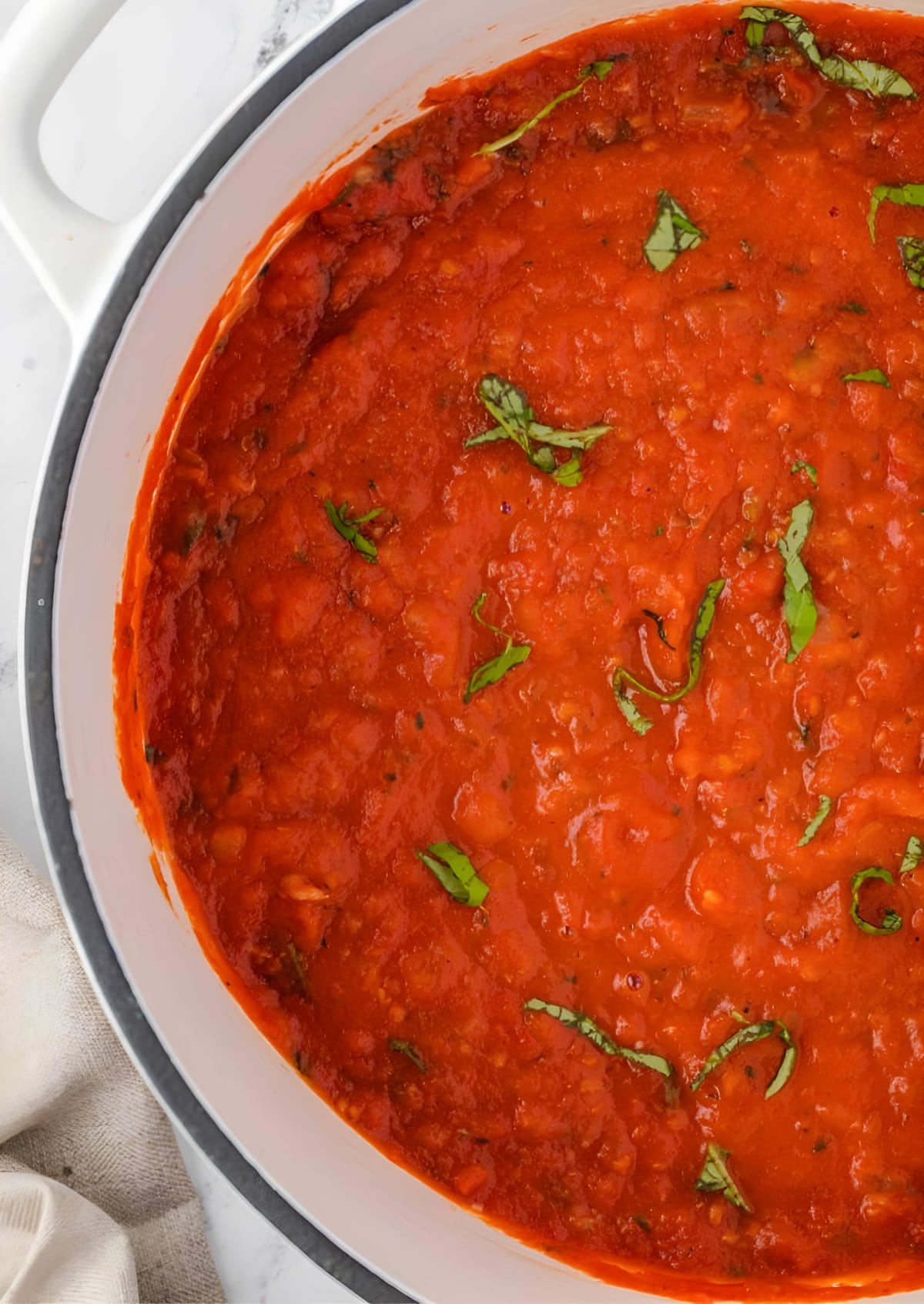 Easy Homemade Marinara Sauce