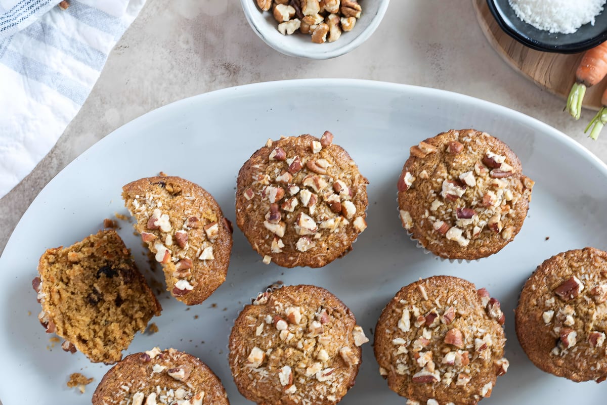 Gluten-Free Morning Glory Muffins