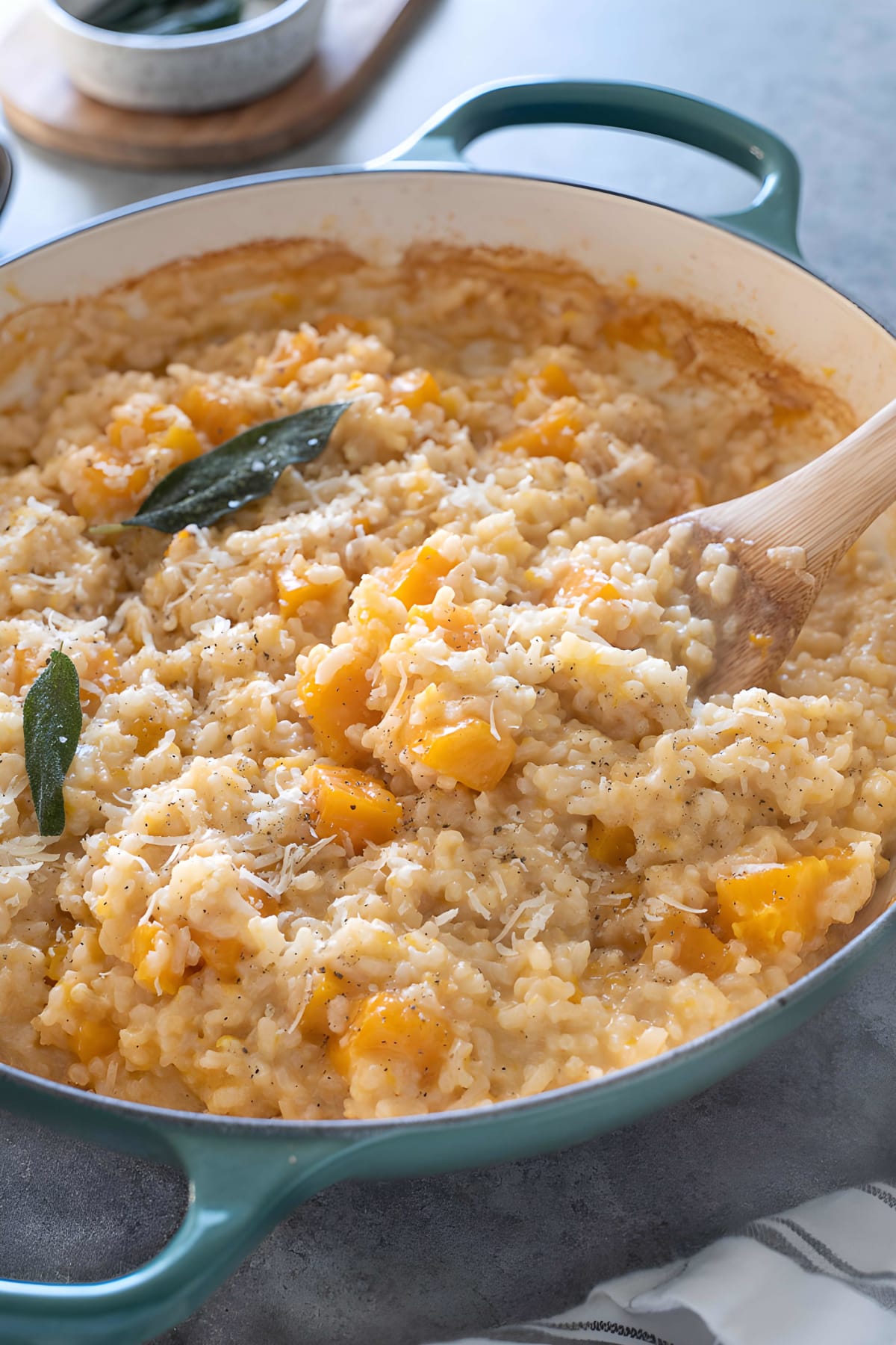 Baked Butternut Squash Risotto