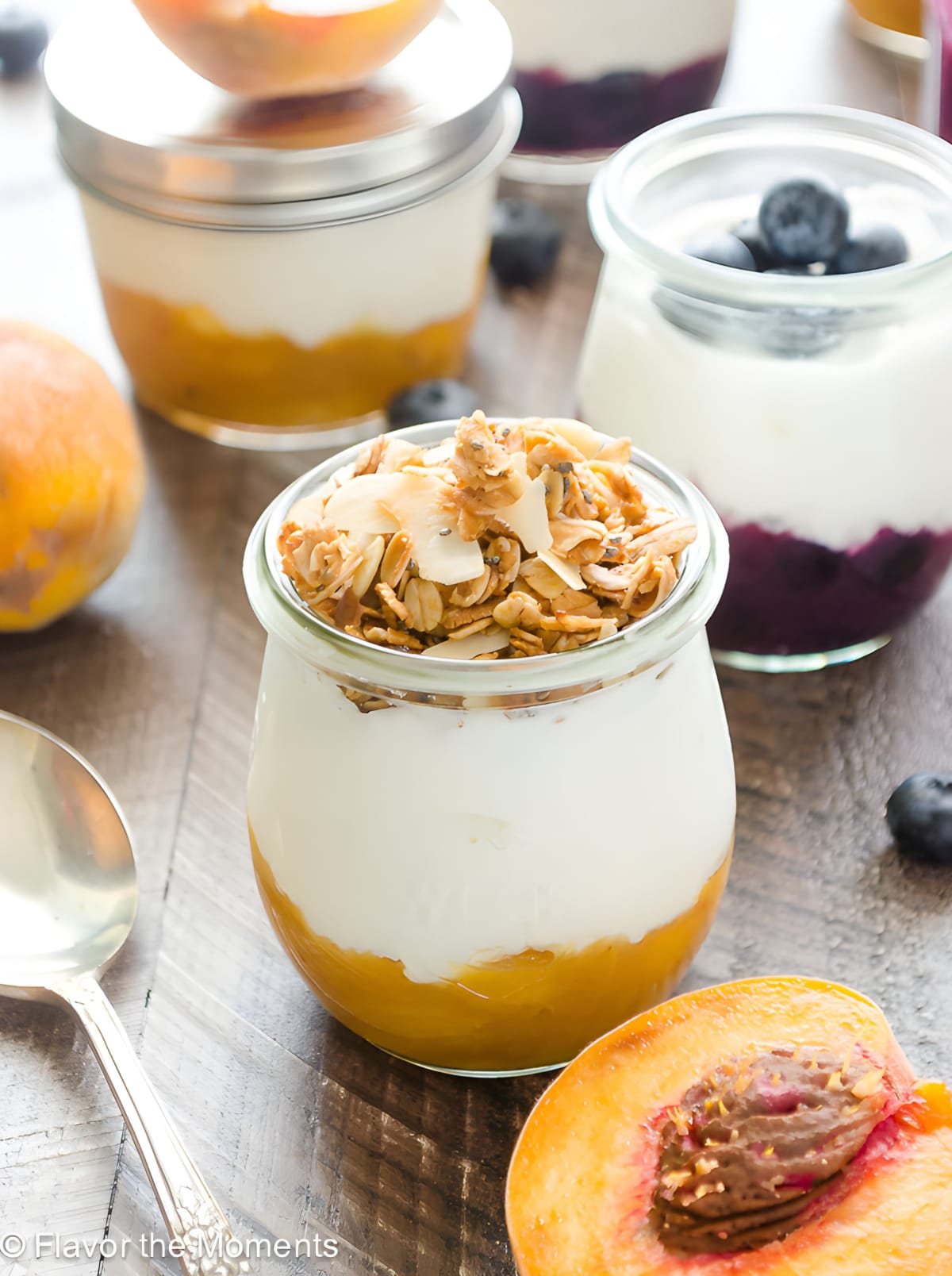 Homemade Fruit on the Bottom Yogurt Cups
