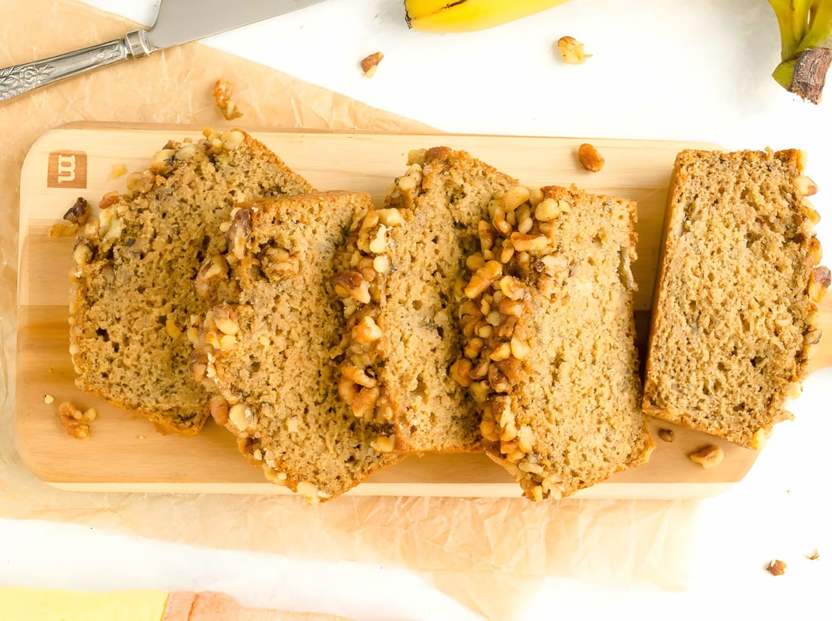 One Bowl Banana Nut Bread