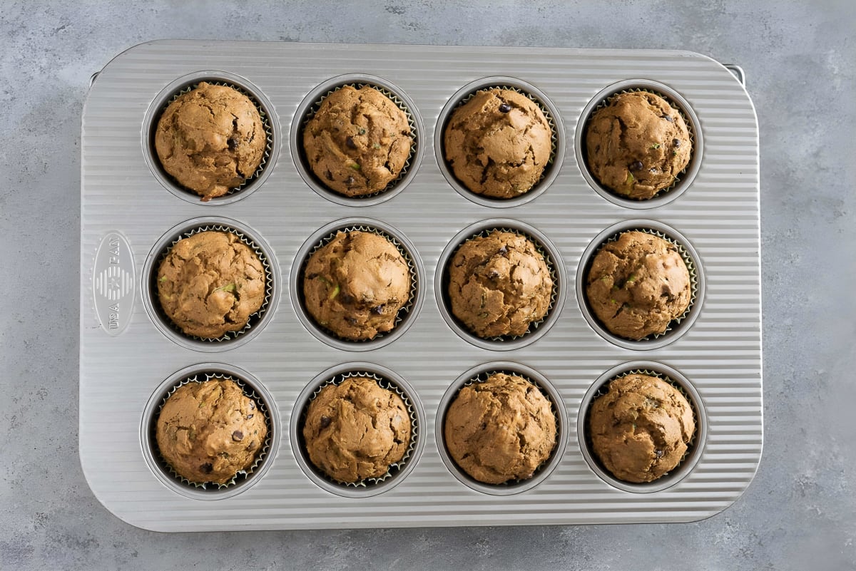 Healthy Zucchini Muffins
