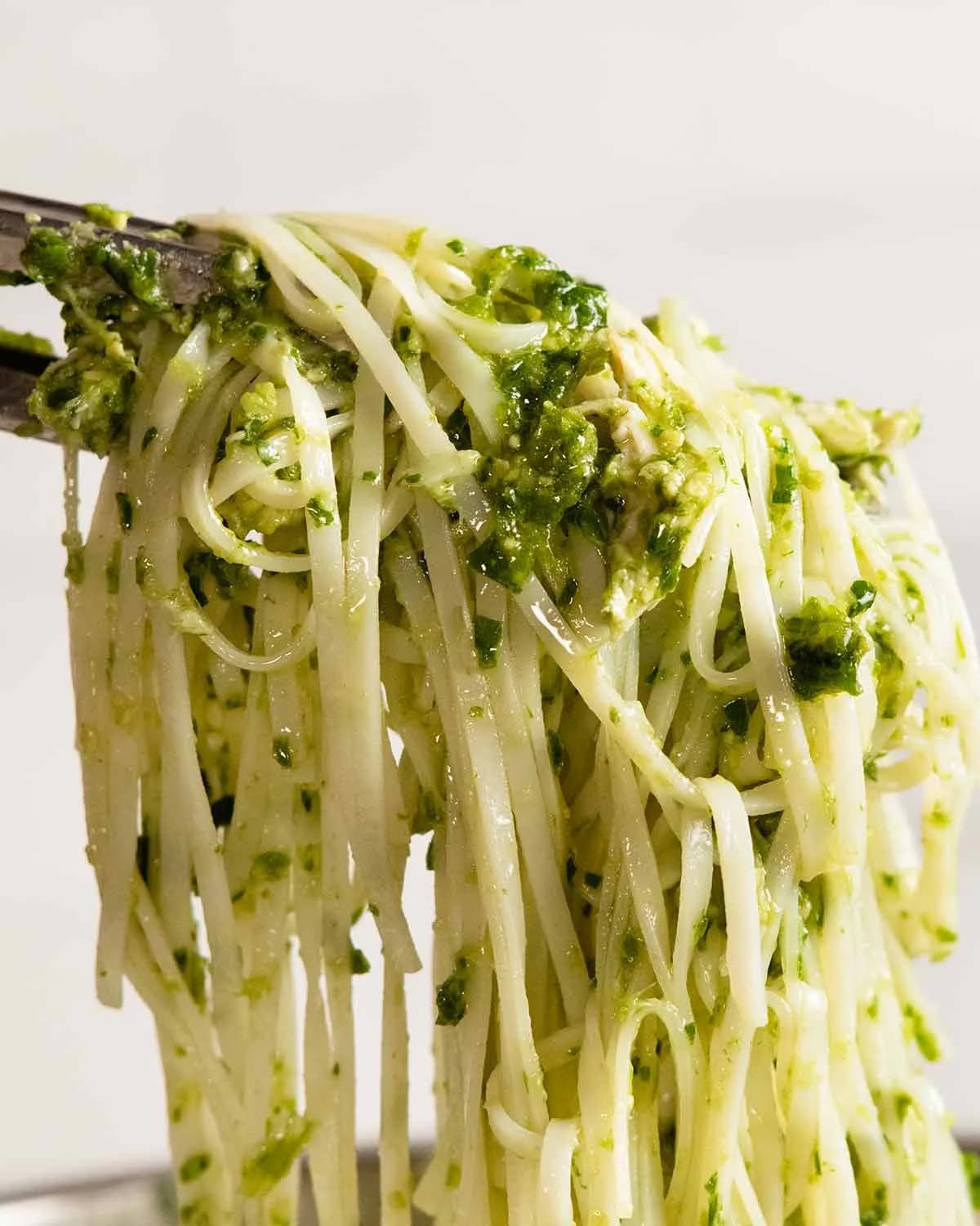 Green Ginger Rice Noodles