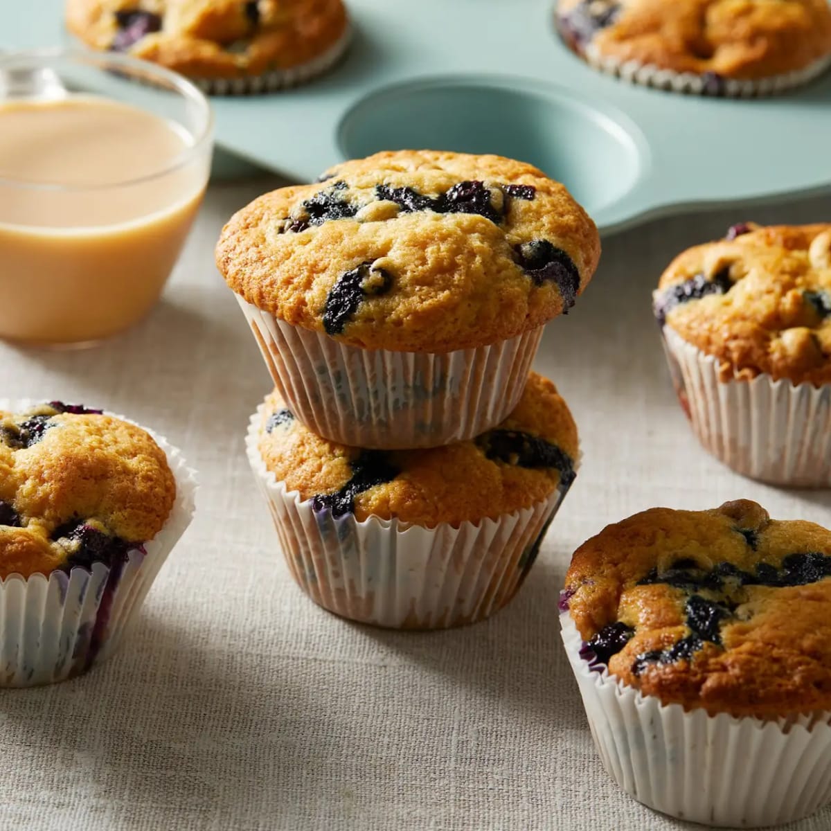 Moist and Delicious Blueberry Muffins