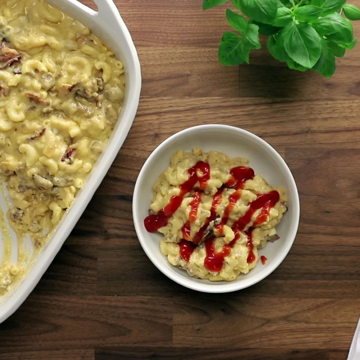 Bacon Cheeseburger Mac and Cheese