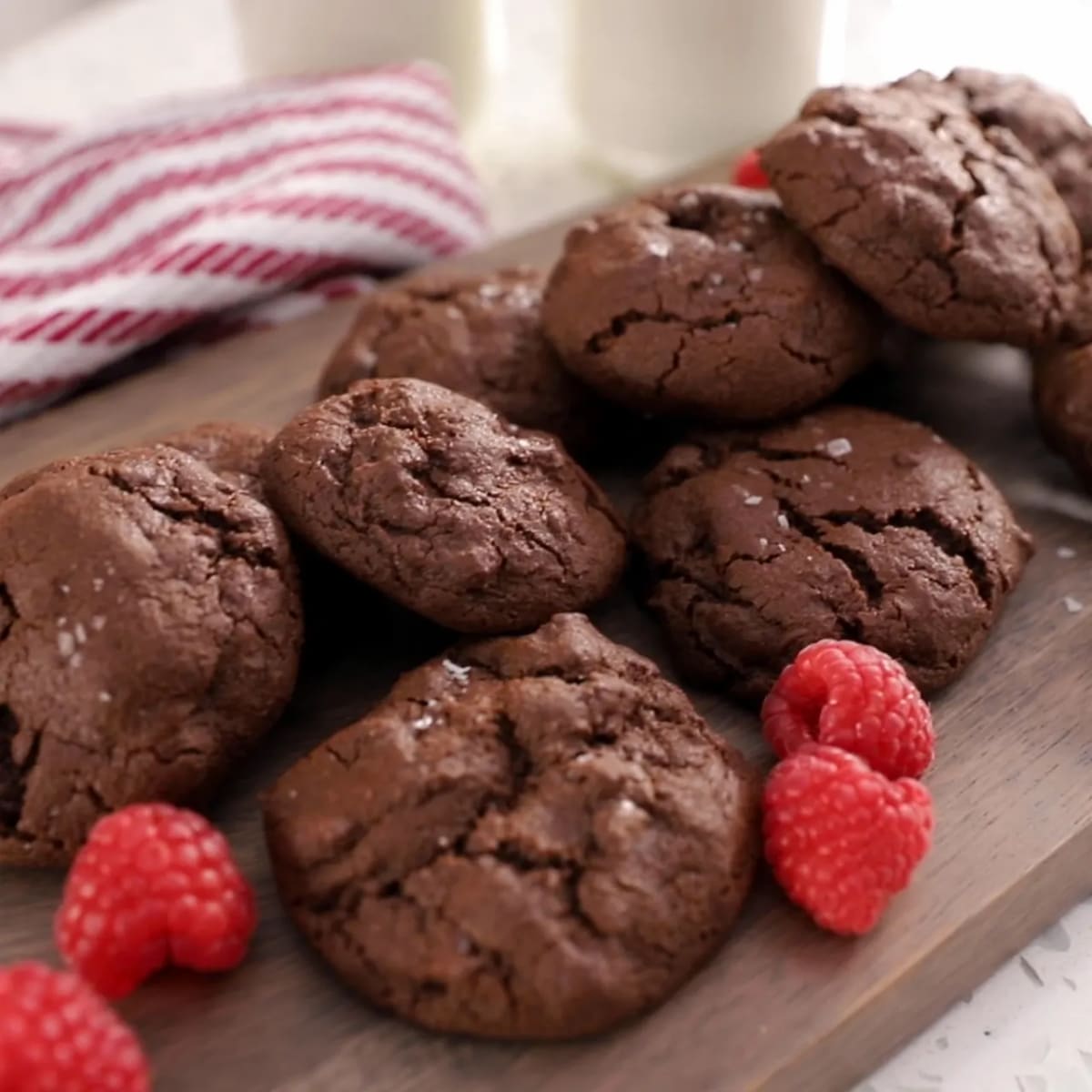 Double Chocolate Chip Cookies