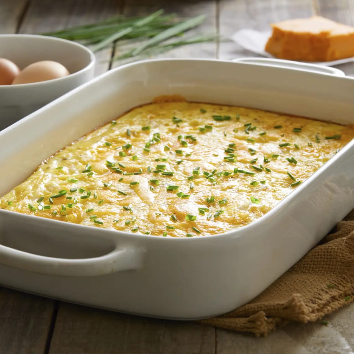 Easy Egg and Cheese Casserole