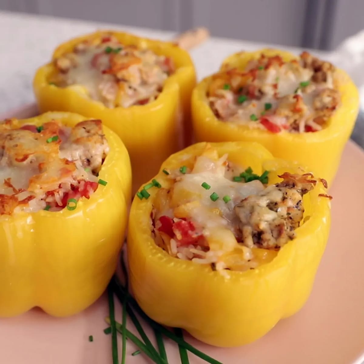 Turkey Stuffed Peppers
