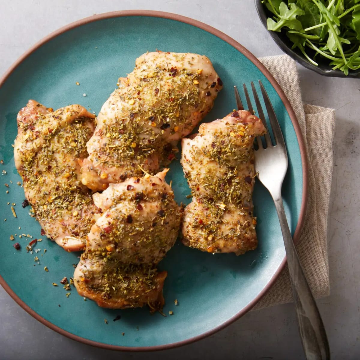 Juicy Herbed Weeknight Chicken Thighs