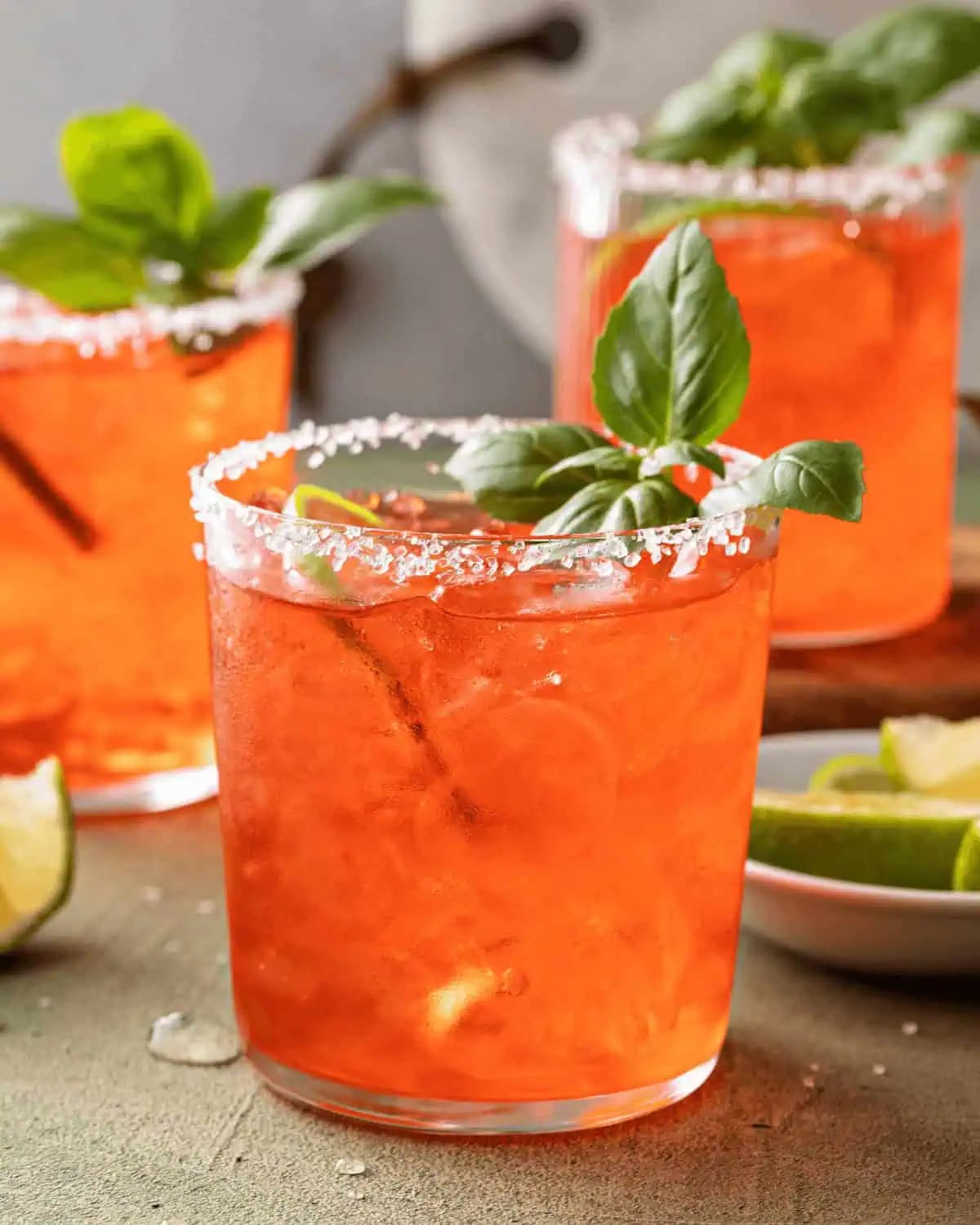 Strawberry Basil Margarita