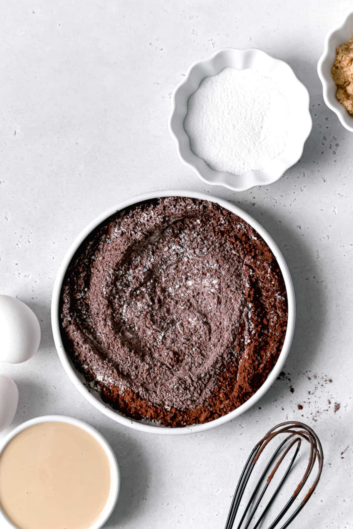 Double Chocolate Tahini Muffins