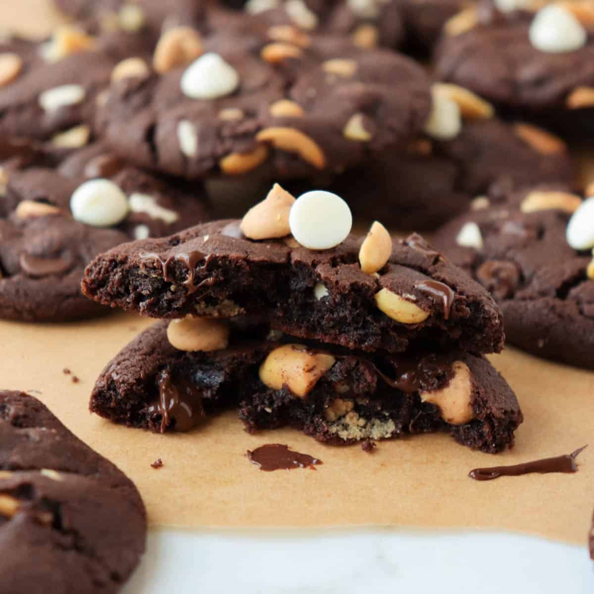 Peanut Butter Chocolate Cookies