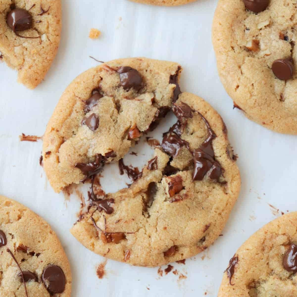 Brown Butter Pecan Chocolate Chip Cookies